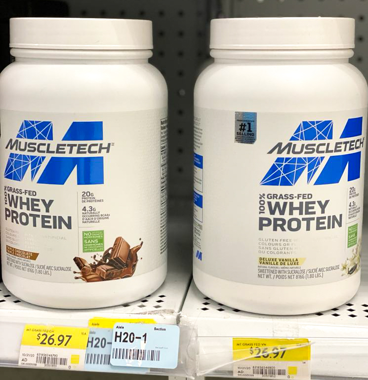 Grass-Fed 100% Whey Protein - MuscleTech [Free Shipping] · MuscleTech