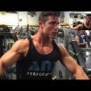 ANS athlete and IFBB Pro Mirko Maras trains delts in the Mecca
