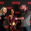 Sandra Colorado Acal After Winning The Wellness Champion Division At The 2023 Toronto Pro SuperShow