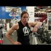 Jillian Reville trains delts 5 weeks out from NY Pro 2017