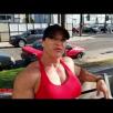 IFBB Pro Helle Trevino trains arms 5 days out